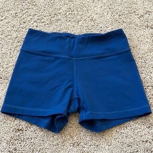 Reebok CrossFit Booty Shorts in Blue, 3” inseam